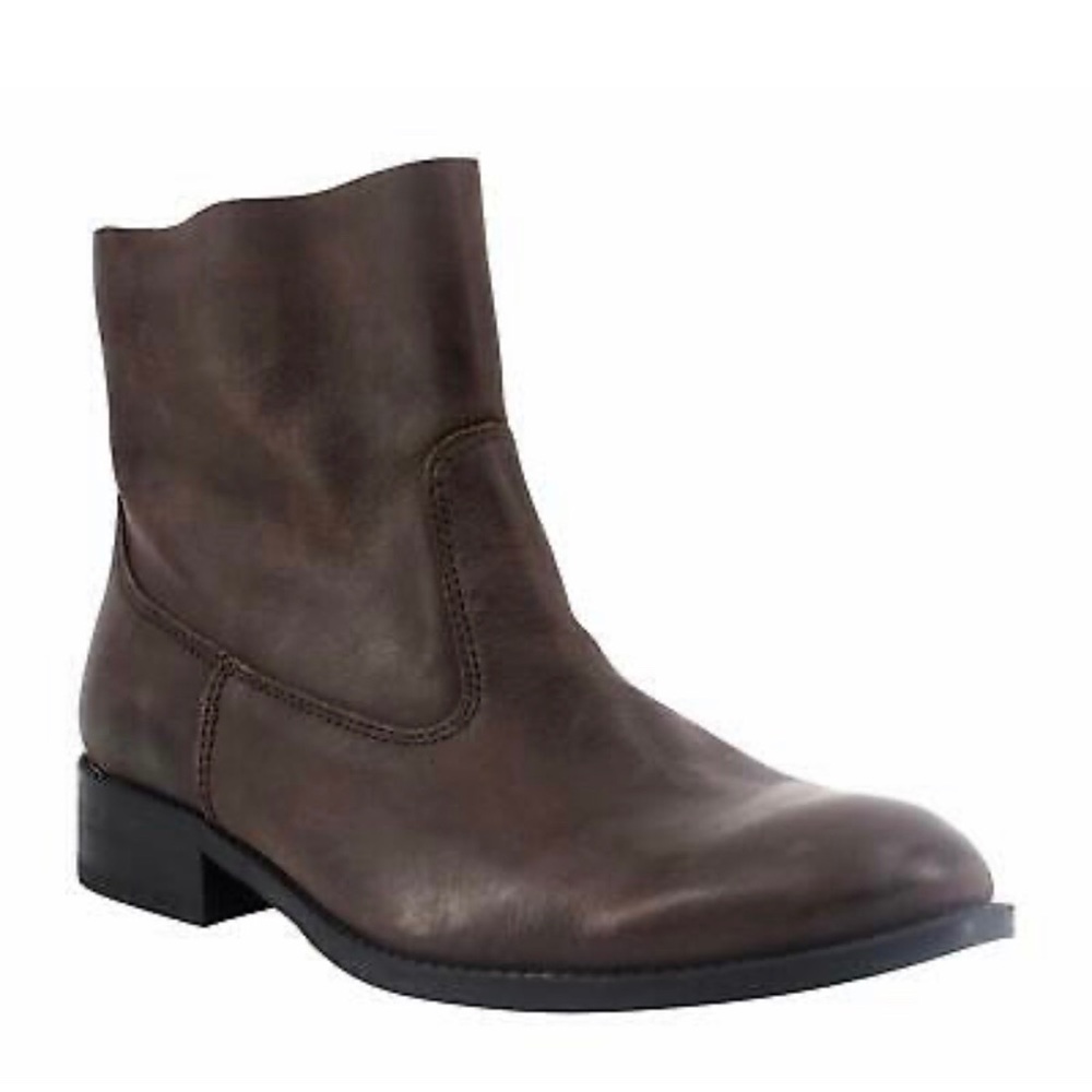 Adam Tucker Logan Bootie in Cuban Brown, 7.5